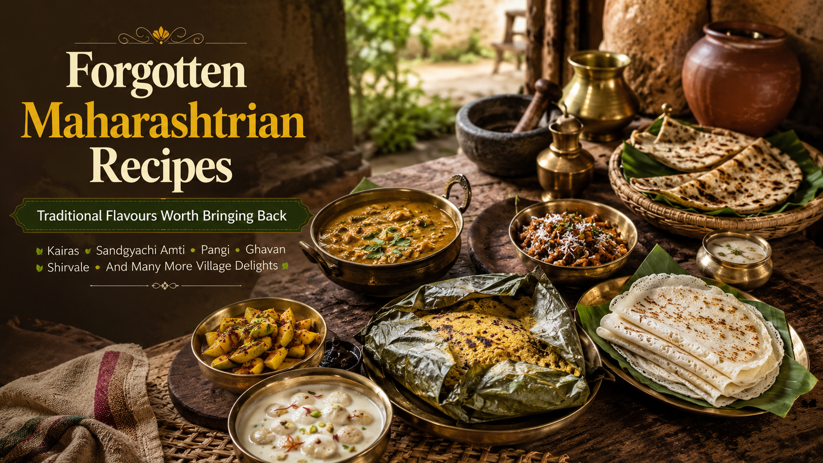 12 Forgotten Maharashtrian Recipes You Must Try