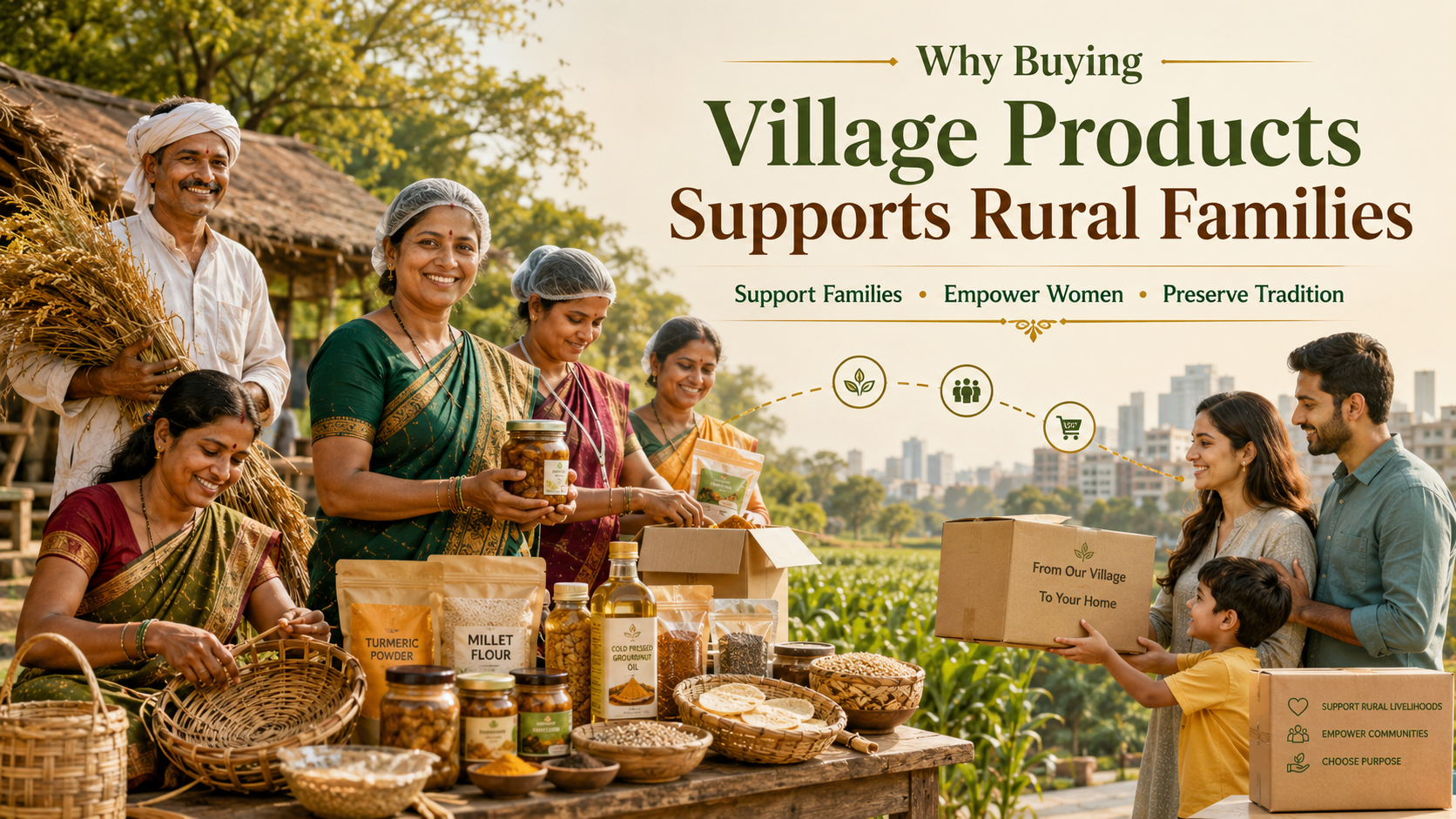 Why Buying Village Products Supports Rural Families