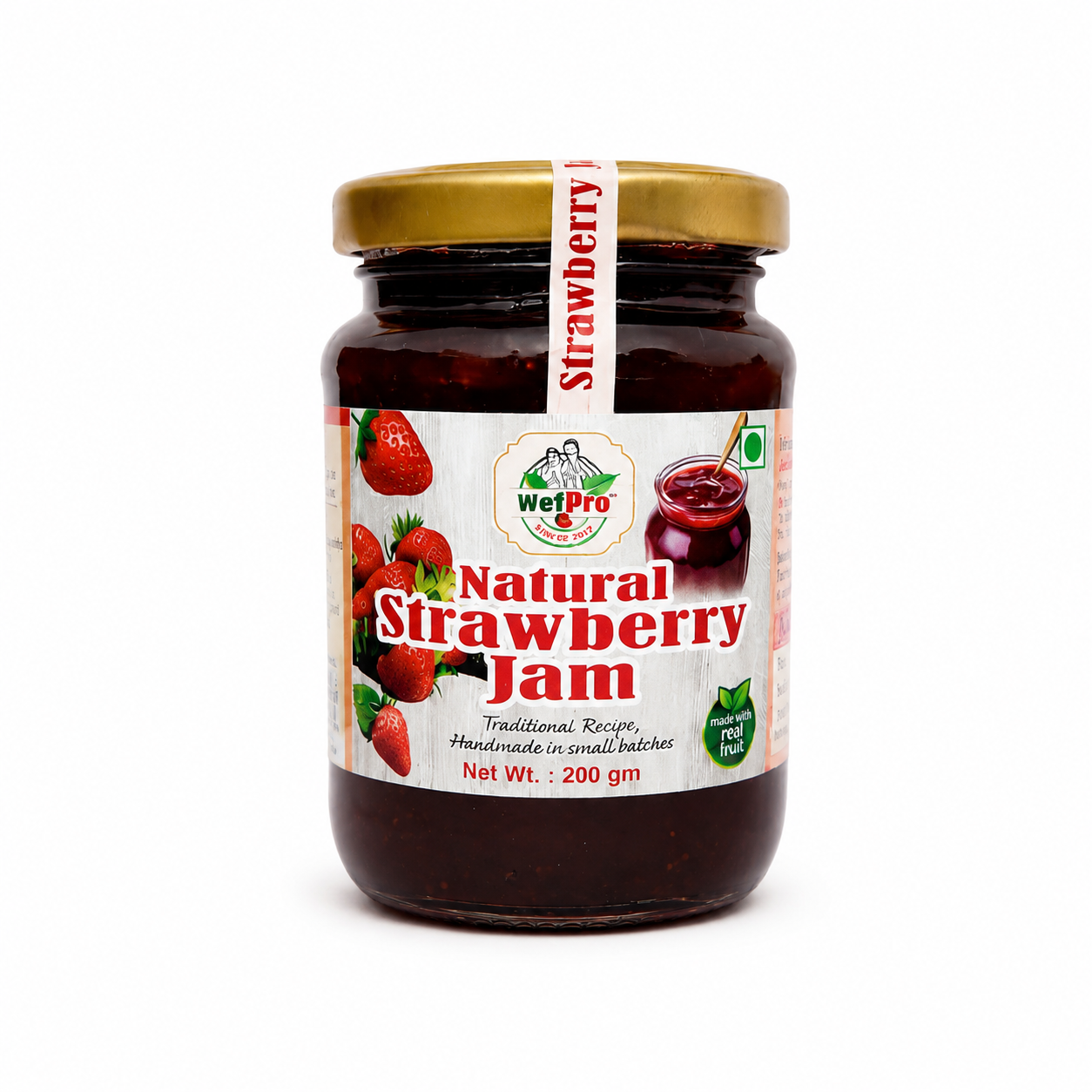 Natural Jam | Strawberry Jam | Wefpro | Gawakadcha