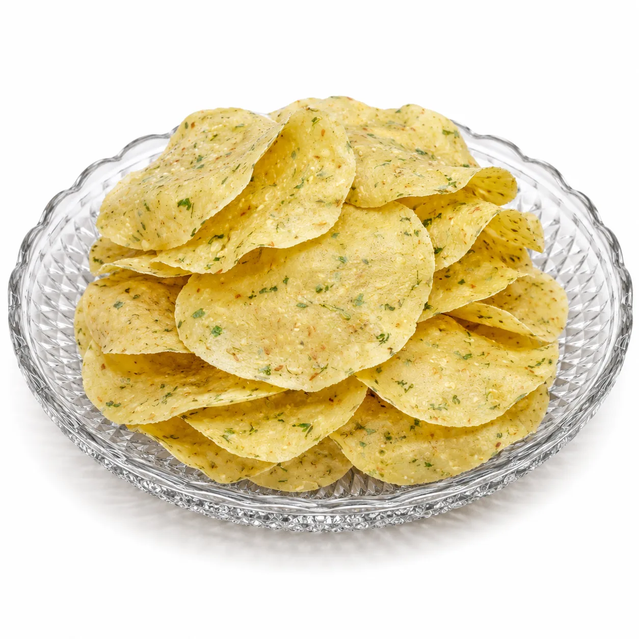Palak Papad | Crispy Spinach Papad | Gawakadcha